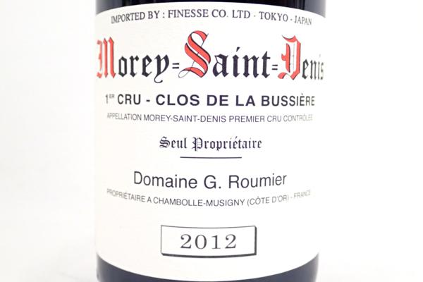 未開栓★ジョルジュルーミエ モレサンドニ 1er クロドラブシェール 2012年 750ml