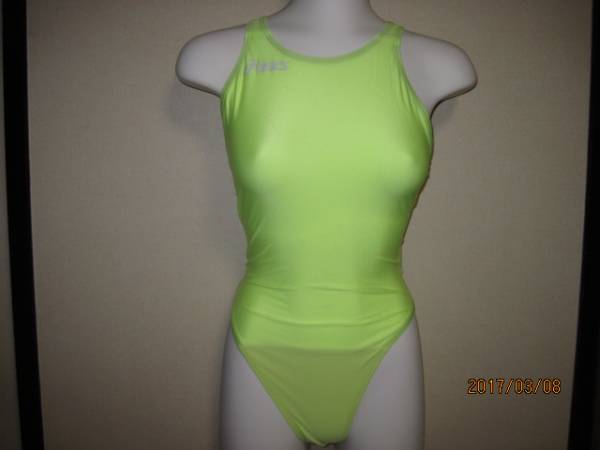 新品asics asicsハイドロCD旧ロゴLサイズレモンイエロー AMA93T 競