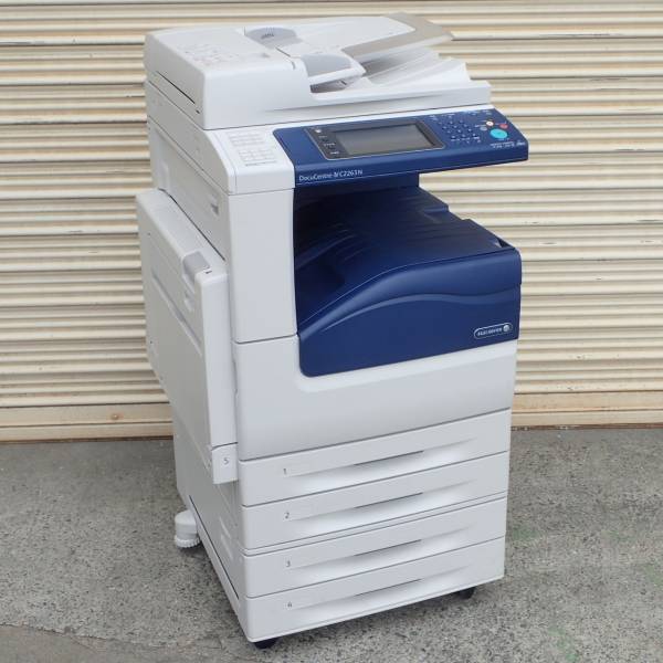 富士ゼロックス A3カラー複合機 4段 DocuCentre-IV C2263N ☆枚数浅 