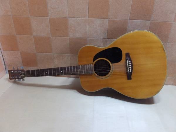 S：YAMAKI/ヤマキ/アコースティックギター/No，112?/1970年?/単板/Deluxe/フォークギター