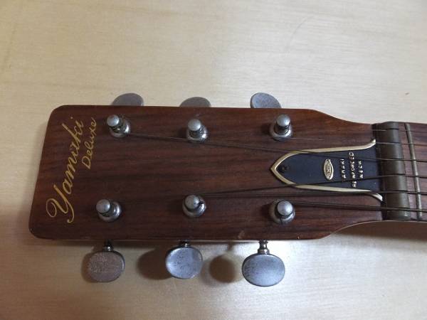 S：YAMAKI/ヤマキ/アコースティックギター/No，112?/1970年?/単板/Deluxe/フォークギター