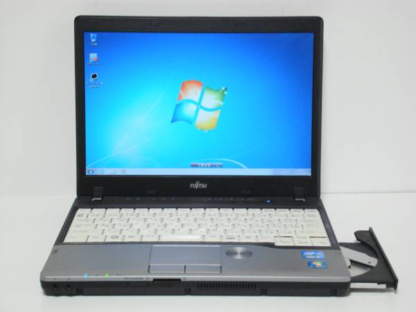 ★1円スタート 超速起動 SSD120G 第3世代Core i5 LIFEBOOK P772/G 3340M/4G/DVD-SM/無線