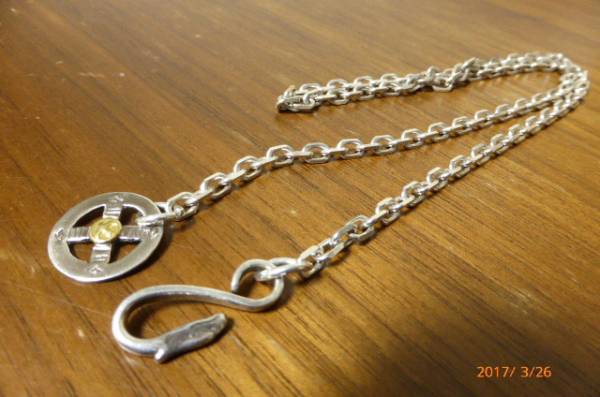ゴローズ goros 金メタル付ホイール イーグルフック 細角チェーン