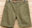RRL オフィサーズ チノ ショーツ オリーブ 32