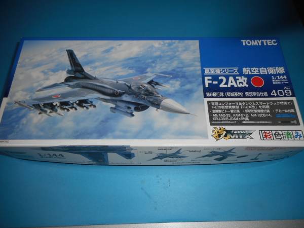 1/144 TOMY TEC 技MIX F-2A改 第6飛行隊 築城基地 仮想