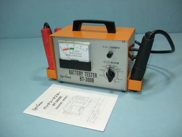 バッテリーテスター bt－300b GS ユアサの通販 gs BT-300B YUASA電池 
