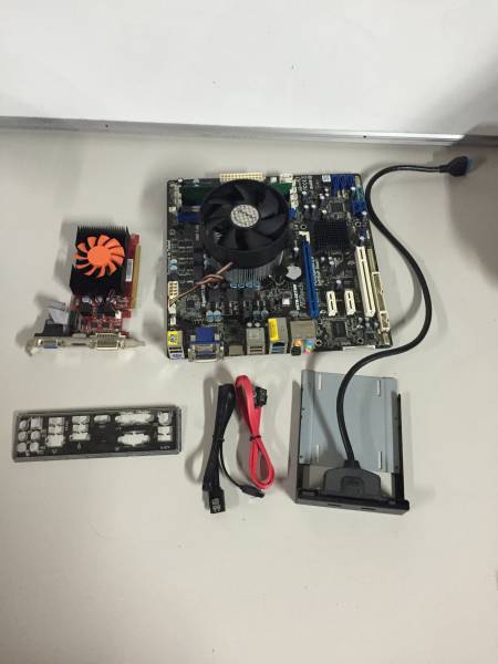 ASROCK マザーボードH67M-GE/THW/ CPU：Core i5-2400 3.1GHz/1GB