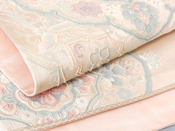 【京化粧】7638袋帯　相良刺繍○即決送料無料