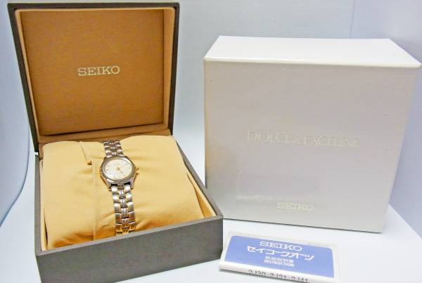未使用！【SEIKO】セイコー エクセリーヌ 2J31-001A