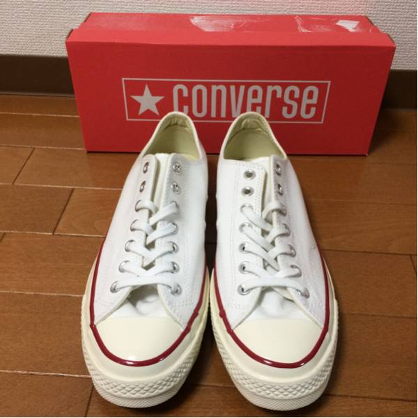 新品 海外限定 復刻チャックテイラー Chuck Taylor CT70 三ツ星 白9