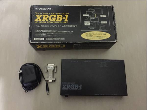 マイコンソフト XRGB-1 マイコンソフトXRGB-1 アップ・スキャン