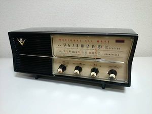 希少 昭和レトロ National ナショナル国民受信機 真空管ラジオ 戦前 ナショナル国民受信機 Z-20型 真空管ラジオ レストア | 真空管は熱い