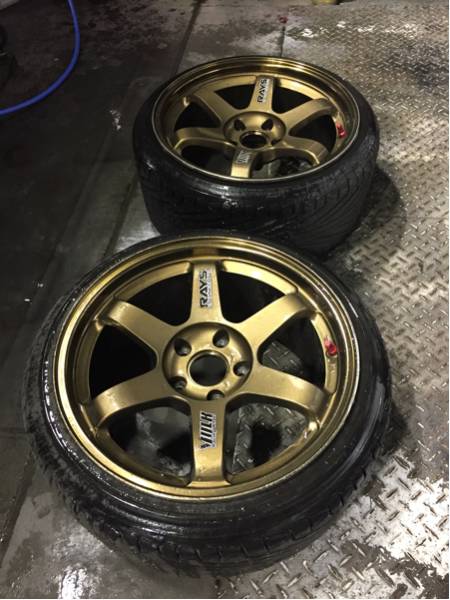 レイズ TE37 ブロンズ 17インチ RAYS TE37 17インチ 9J 5H 114.3 レイズ ボルクレーシング ブロンズ