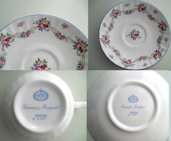 ミントン ☆ サマーブーケ カップ＆ソーサー 未使用