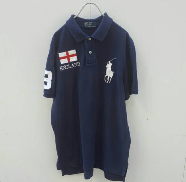POLO RALPH LAUREN - ラルフローレン POLO ポロシャツ ビッグポニー 絵