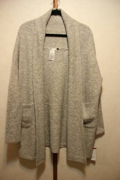 新品★ ダブルスタンダードクロージング アルパカ ロングカーディガン　38 ★　ダブスタ