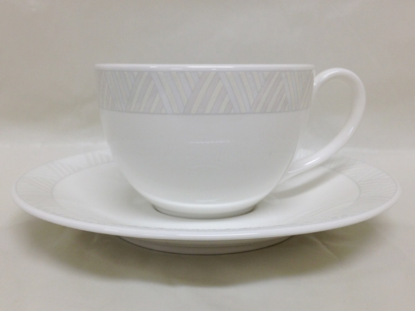 ミカサ MIKASA】カップ＆ソーサー6客セット ALUMICRON CHINA
