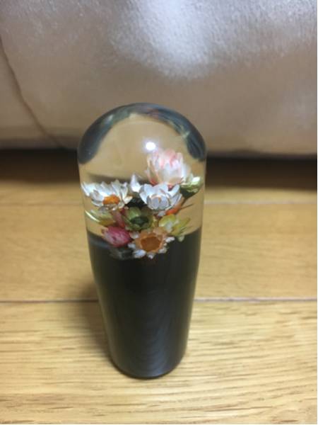 当時物 希少 水中花 シフトノブ SEIKO JAPAN セイコー 12mm(社外品 