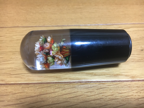 当時物 希少 水中花 シフトノブ SEIKO JAPAN セイコー 12mm(社外品 