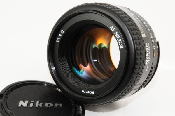 人気品】ニコン AF Nikkor 50mm F1.4 D 人気の明るい単焦点！ B Nikon