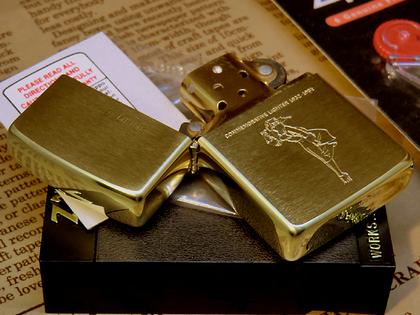 真鍮 1932-1989 SOLID BRASS Zippo Windy Girl 稀少80年代廃盤 ウィンディガール彫柄 未使用