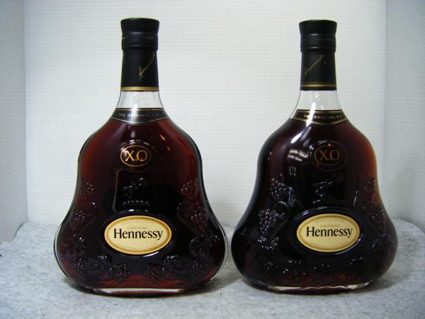 古酒 2本セット Hennessy/ヘネシー XO コニャック 未開栓 F1743.C10355