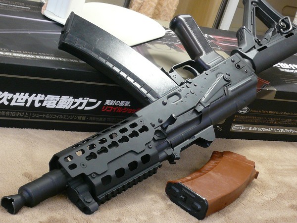 マルイ 次世代電動ガン AKS74Uクリンコフ タクティカルカスタム KEYMOD
