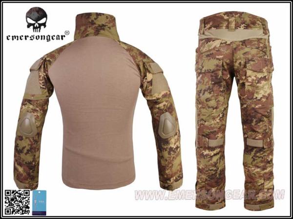 EMERSON製 G2 コンバット迷彩服 上下セット イタリア陸軍迷彩 XL