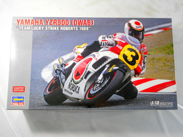 ハセガワ 1/12 【ヤマハ YZR500(0WA8) チーム ラッキーストライク ロバーツ `1989】#21710 プラモデル　　★T
