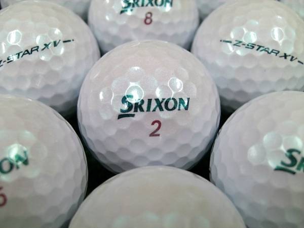 ★美品ロストボール★スリクソン 『Z-STAR XV』 2013モデル ロイヤルグリーン 50個★