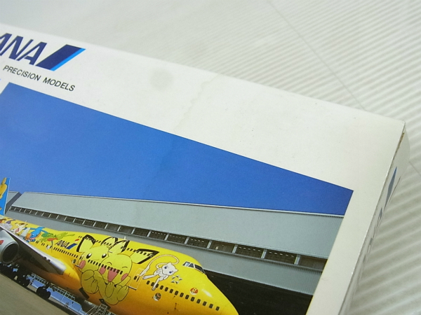 ANA 1/500 ボーイング 747-400 オハナジャンボ ピカチュウジャンボ【04