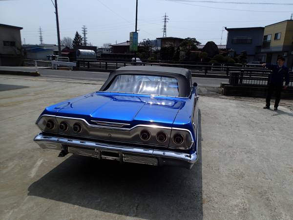 63 インパラ コンバーチブル ローライダー 希少車