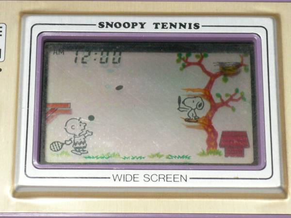 ☆ 任天堂 ゲームウォッチ スヌーピー テニス SNOOPY TENNIS ケース