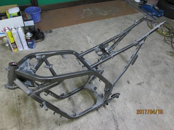 CBR400F 書付きフレーム CBR400F F3 NC17 書付きフレーム！ CBX400 CBX550 GS400 GT380(ホンダ
