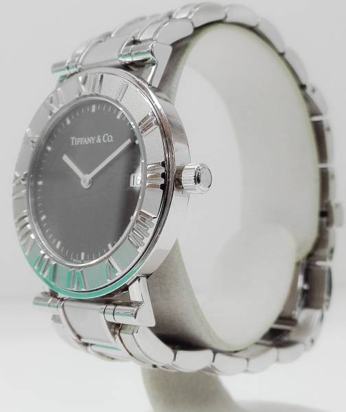 ティファニー アトラス 腕時計 メンズ 黒 Ssブレス 2針 ティファニー 売買されたオークション情報 Yahooの商品情報をアーカイブ公開 オークファン Aucfan Com