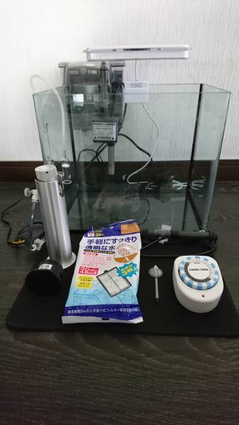 電磁弁付きco２添加セット 36センチガラス水槽 Led照明の水草水槽セット 引取限定 セット 売買されたオークション情報 Yahooの商品情報をアーカイブ公開 オークファン Aucfan Com