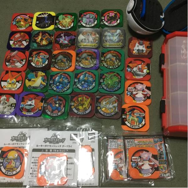 ポケモントレッタ レジェンド マスター ハイパー プロモ沢山 ケース付