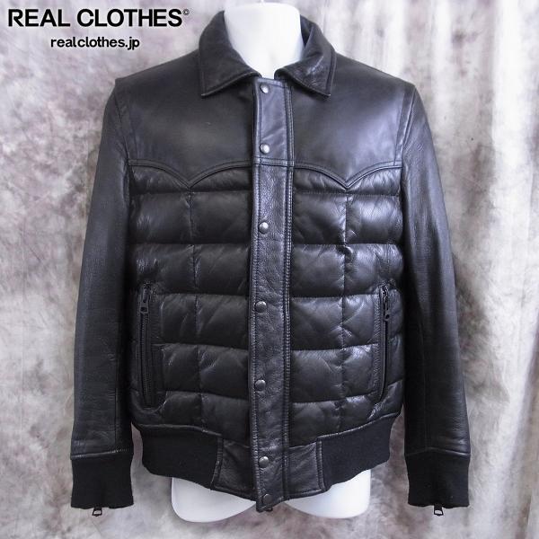 JACKROSE/ジャックローズ レザーダウンジャケット ブラック 4