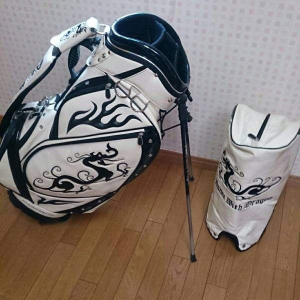dance with dragon スカル スタンドキャディバッグ ヘッドカバー