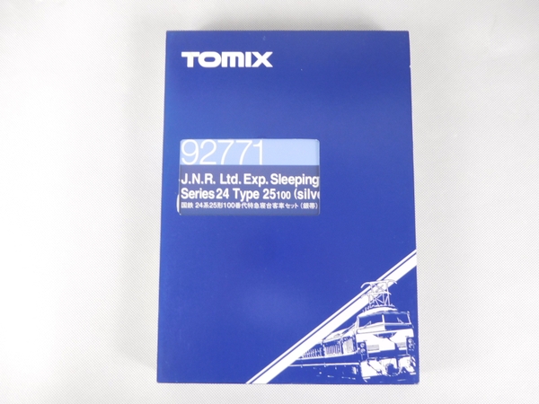 美品 TOMIX 92771 国鉄24系25形100番代 寝台特急 銀帯 鉄道模型 Nゲージ K2421055