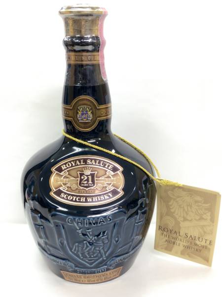 21年 ロイヤルサルート 青 ロイヤル サルート SALUTE ウイスキー 1円 