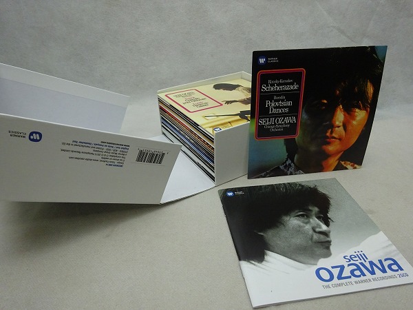 小澤征爾 The Complete Warner Recordings Seiji Ozawa CD25枚 小澤征爾 The Complete Warner Recordings Seiji Ozawa CD25枚