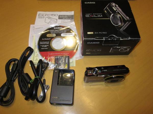 CASIO EXILIM EX-FC150 RD/Wi-Fi/高速連写・ハイスピード 家電、AV