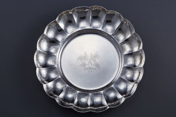 M&W SILVER 925 お皿　銀製品　飾り品　金属工芸　449g M&W SILVER 925 お皿 銀製品 飾り品 金属工芸 449g M&W SILVER 925 お