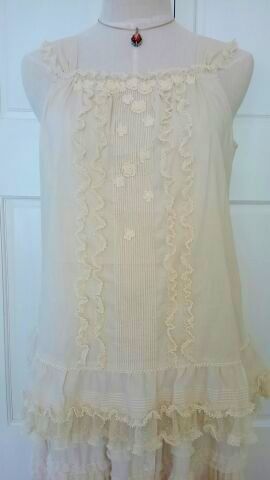 新品　ピンクハウス　キャミソール（オフホワイト）　未使用保管品