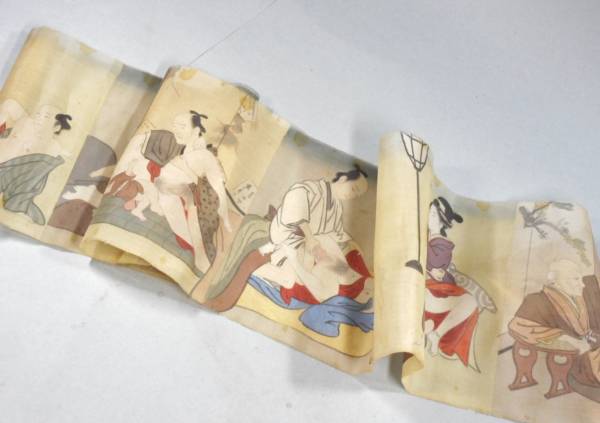 時代 ＜浮世絵師 肉筆密画 春画巻物全6景 清片風＞の入札履歴 - 入札者