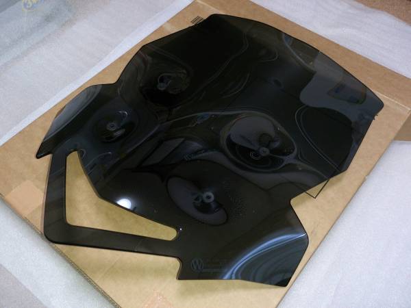 Wunderlich ワンダーリッヒ製 BMW スクリーン Tourring S1000XR用 (スモーク) 中古