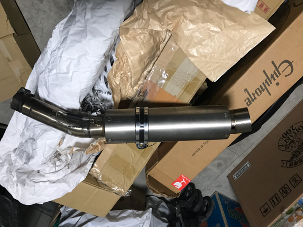 CB400SF NC39 NC42 ダンモト マフラー サイレンサー スリップオン