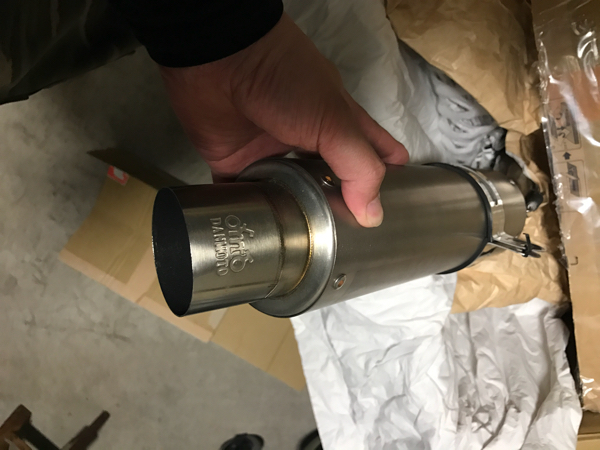 CB400SF NC39 NC42 ダンモト マフラー サイレンサー スリップオン