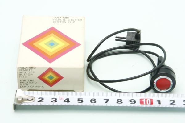 ※ 新品 ポラロイド SX70 純正 クローズアップ レンズ ディフューザー121 リモートレリーズ 112 SA1670